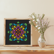 Load image into Gallery viewer, 3D Mandala Shadow Box, Layered Mandala Svg for Cricut, Multilayer Paercut, Dxf for Silhouette - Cut Files Shop
