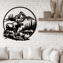 Load image into Gallery viewer, Deer &amp; Moose SVG for Cricut &amp; CNC, DIY Wildlife Wall Art
