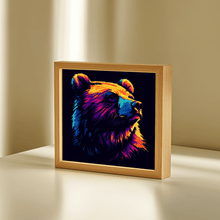 Load image into Gallery viewer, DIY Bear Shadow Box SVG, Cricut &amp; Silhouette Craft Files
