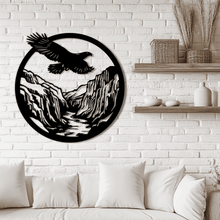 Load image into Gallery viewer, Birds Scenes DXF for CNC, Eagle SVG for Cricut Projects, DIY Wall art
