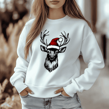 Load image into Gallery viewer, Christmas Deer SVG | Sublimation Design, Printable, Cutting File, T-shirt Design
