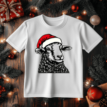 Load image into Gallery viewer, Christmas Sheep Clipart SVG, Sublimation T-Shirt Design, DXF for CNC Laser engraving
