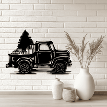 Load image into Gallery viewer, Christmas Truck SVG: Digital Cut Files for Cricut, Silhouette, and CNC, DIY Christmas Decor
