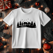 Load image into Gallery viewer, Winter Scene SVG for Cricut &amp; Silhouette Christmas Crafts, T-shirt design
