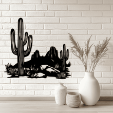 Load image into Gallery viewer, Desert Landscape DXF SVG – Cricut, Silhouette, and Car Vinyl Decals
