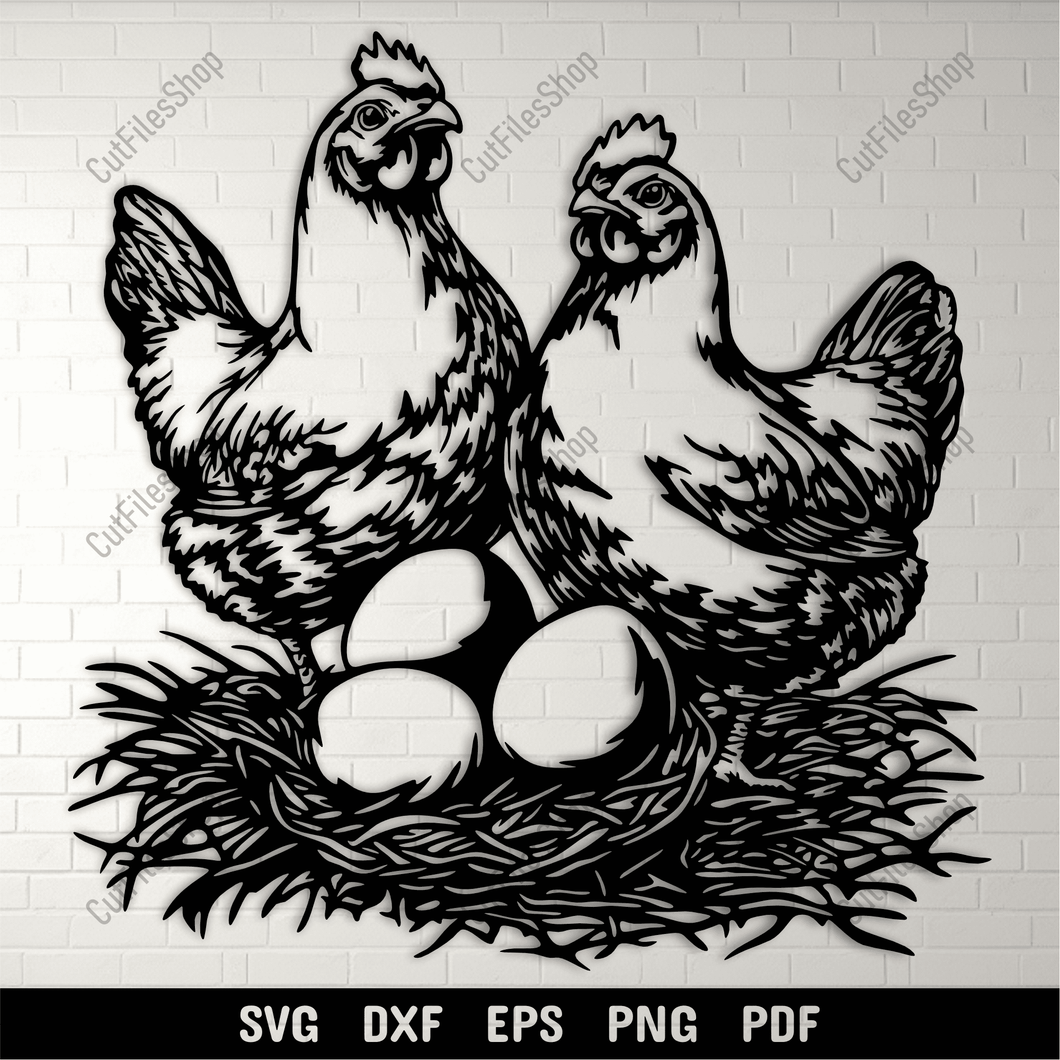 Farm Fresh Eggs SVG & DXF – Cricut, CNC & Laser Cut Files