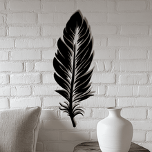 Load image into Gallery viewer, Feather SVG DXF Files – Vinyl Cutting, DIY Wall decor
