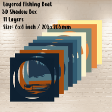 Load image into Gallery viewer, Multilayer Svg for Cricut &amp; Silhouette, Home Decor DIY, 3D Light Box Crafts, Instant Download
