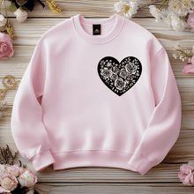 Load image into Gallery viewer, Floral Heart Cutting Files – SVG for Cricut, CNC, and Sublimation Art
