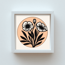 Load image into Gallery viewer, Floral 3D Shadow Box SVG, Multilayer Paper Cut File for Cricut &amp; Laser Cutting
