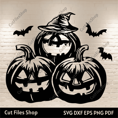 Funny Halloween Pumpkin SVG for Cricut and Glowforge: Cute Designs for T-shirts