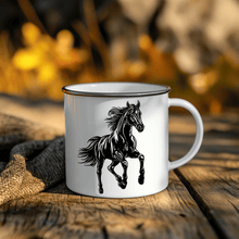 Load image into Gallery viewer, Jumping Horse Cutting Files – DXF for CNC, SVG for Sublimation and Vinyl Decals
