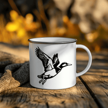 Load image into Gallery viewer, Mallard Duck Cutting Files – SVG for Silhouette &amp; Camping mug design
