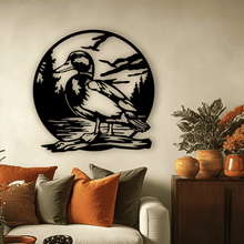 Load image into Gallery viewer, Buy Mallard Duck Design SVG – Vinyl Cutting, CNC DXF &amp; Metal Wall Art
