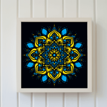 Load image into Gallery viewer, 3D Layered Mandala Svg for Cricut, 3D shadow Box Templates, Dxf for Silhouette, Laser Cut, unigue Gift Diy, Multilayer, svg for Cardstock, Home decor diy, 3D wall art diy, Mandala Paper 3d art
