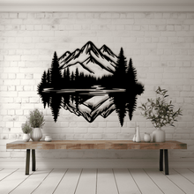 Load image into Gallery viewer, Laser Cutting Files: Nature Scenes DXF, Mountains SVG for Cricut &amp; Vinyl
