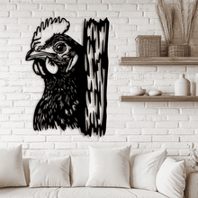 Load image into Gallery viewer, Peeking Chicken SVG &amp; DXF, Perfect for Sublimation and DIY Crafts
