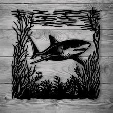 Load image into Gallery viewer, Shark SVG and DXF – Perfect for Cricut, Vinyl Cutting &amp; DIY Wall Art
