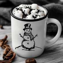 Load image into Gallery viewer, Snowman DXF and SVG Files for Cricut, CNC, and Holiday Projects
