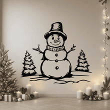 Load image into Gallery viewer, Christmas Snowman SVG – DIY Decorations for Cricut &amp; CNC Cutting
