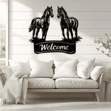 Load image into Gallery viewer, DIY Horse Metal Decor DXF Files for CNC Machines
