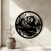 Load image into Gallery viewer, Beaver Designs SVG &amp; DXF – Perfect for DIY Wall Decor &amp; Cutting
