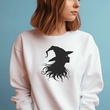 Load image into Gallery viewer, Halloween Witch Cut Files, SVG for Cricut &amp; Silhouette, DXF for CNC, Sublimation T-Shirt Design, Trendy SVG
