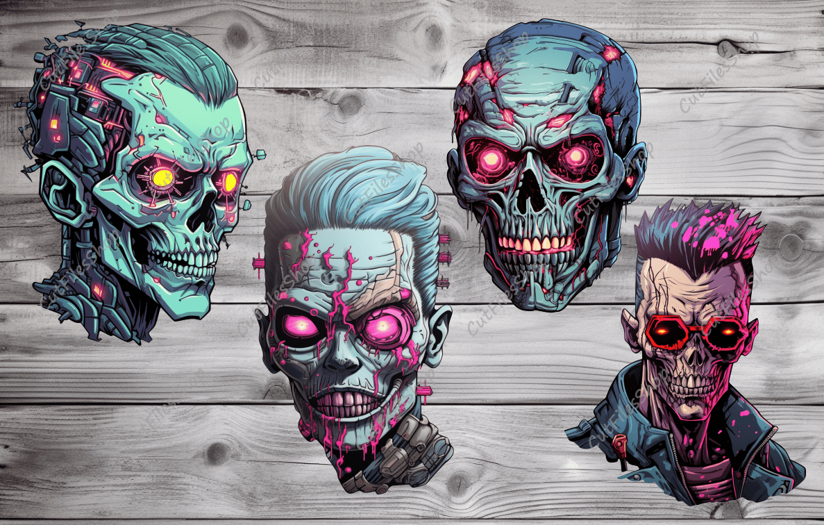 Zombies PNG Designs for T Shirt & Merch