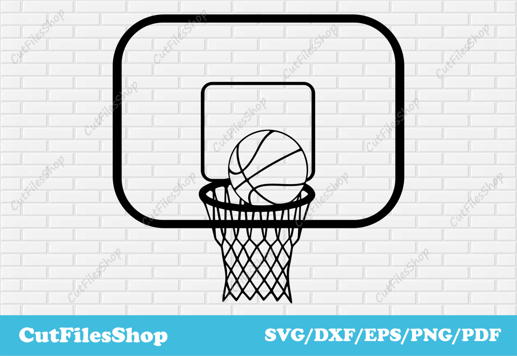 Basketball dxf files, basketball svg files, sport svg for shirt, download vector images - Cut Files Shop