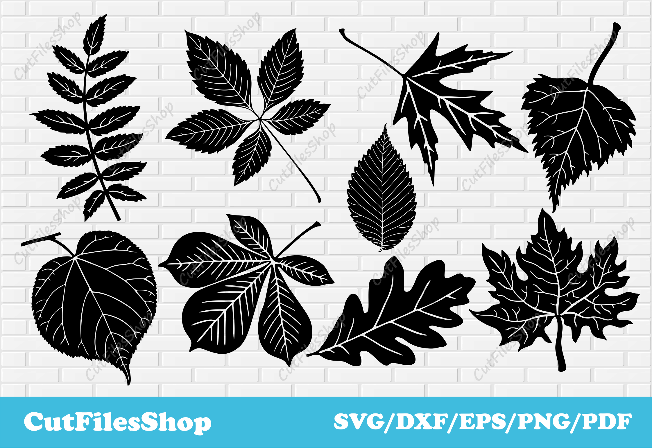 Leaves svg dxf cut files, Plasma cutting art, leaf png, cricut files ...