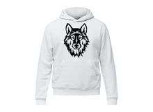 Load image into Gallery viewer, T-shirt wolf, art wolf, animals art svg, shirt wolf art, print shirt, cool svg, vector images for shirts, free vector download, svg free download, dxf cut files
